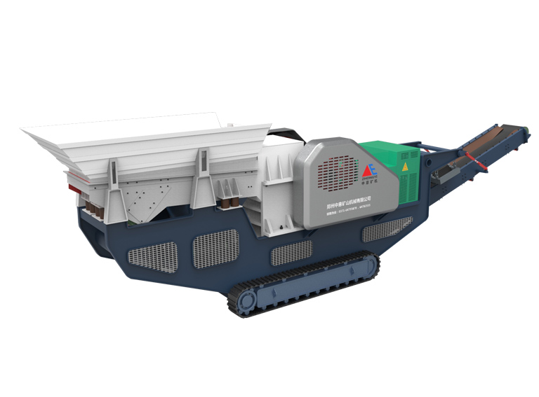 鄂破履帶式移動(dòng)破碎站