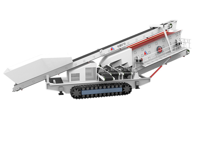 履帶式移動(dòng)篩分站