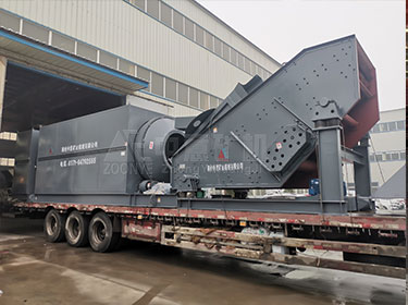 年處理80萬噸建筑垃圾處理全套設(shè)備發(fā)往湖北